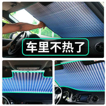 Car Automatic Retractable Folding Sunshade