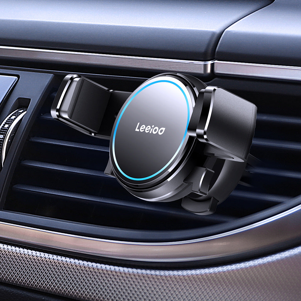 Car Wireless Charger Mobile Phone Holder Automatic Bracket Wireless High-power Fast Charging