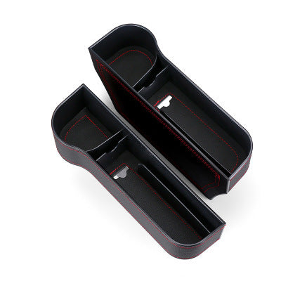 Car Seat Gap Storage Box Leather Storage Box Mobile Phone Holder