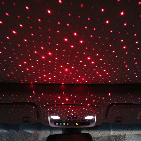 Car Laser Starry Sky Ceiling Light Car Interior Starry Sky Usb Atmosphere Light Car Starry Sky Ceiling Decoration