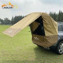 Outdoor Self-driving Tour Barbecue Camping Car Tail Extension Tent Sunshade Rainproof Car Travel Tent Trunk Tent