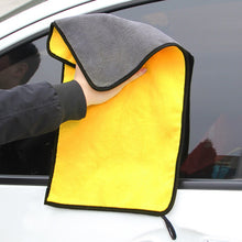 Car Wash Towel Coral Velvet Thickened Double-sided Car Cleaning Towel Multifunctional Household Cleaning Towel
