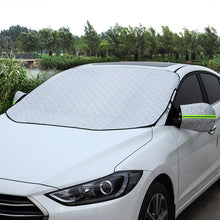 Car Front Thickened Sunshade Aluminum Film And Cotton Magnets Are Suitable For Various Models