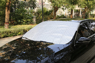 Car Front Thickened Sunshade Aluminum Film And Cotton Magnets Are Suitable For Various Models