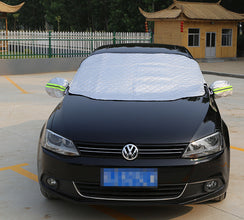 Car Front Thickened Sunshade Aluminum Film And Cotton Magnets Are Suitable For Various Models