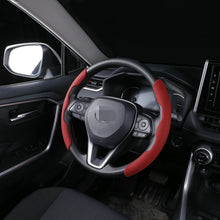 Car Steering Wheel Card Cover Universal Suede Steering Wheel Card Cover Non-slip Steering Wheel Cover