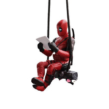 Cartoon Deadpool Car Rearview Mirror Car Pendant Reading Little Cheap Car Supplies Car Pendant Interior