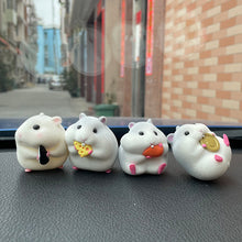Car accessories eating hamster car ornaments