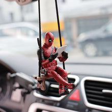 Cartoon Deadpool Car Rearview Mirror Car Pendant Reading Little Cheap Car Supplies Car Pendant Interior
