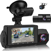 Car Dvr Three-recording WIFI Mobile Phone Interconnection Dashcam Car 4K HD Night Vision Driving Recorder Three-recording