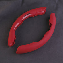 Car Steering Wheel Card Cover Universal Suede Steering Wheel Card Cover Non-slip Steering Wheel Cover