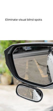 Universal Car Mirror 360° Adjustable Wide Angle Side Rear Mirrors blind spot Snap way for Parking Auxiliary Rear View Mirror